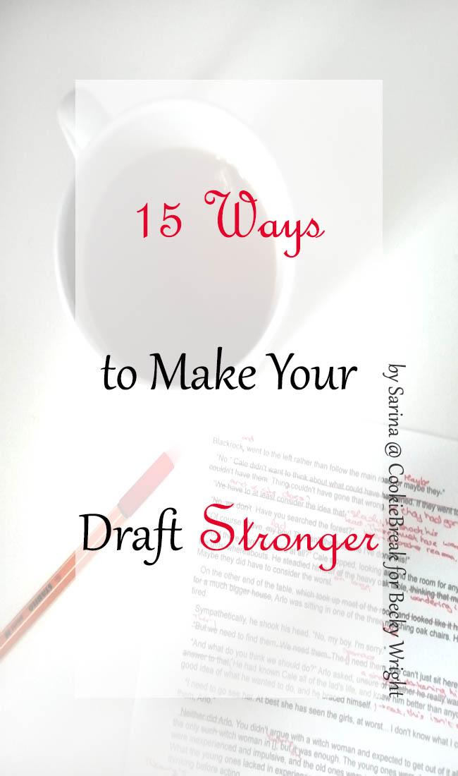 Becky_15 Ways to Make Your Draft Stronger